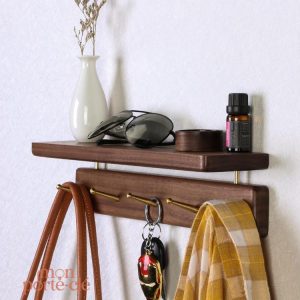 Porte-clé mural pratique pour l'entrée