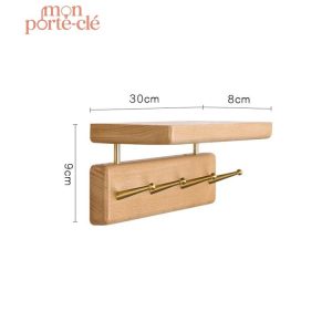 Accroche-clés mural élégant pour la maison