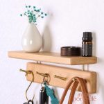 Porte-clé mural décoratif pour hall d'entrée