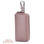 Porte clé cuir avec design raffiné