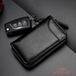 Etui en cuir pour clés, accessoire indispensable