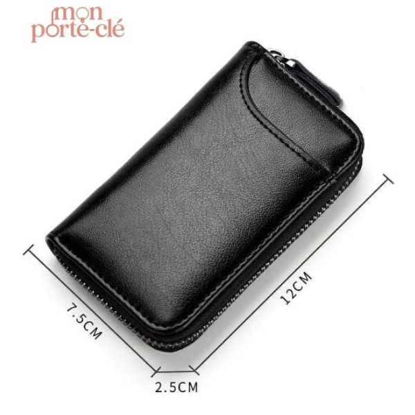 Porte-clés en cuir, accessoire chic et utile