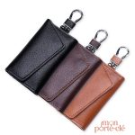 Porte-clés cuir homme, accessoire de mode essentiel