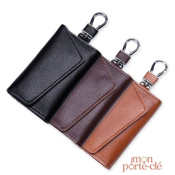 Porte-clés cuir homme, accessoire de mode essentiel