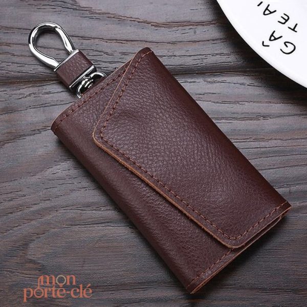 Etui homme en cuir pour une organisation optimale des clés