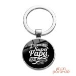 Cadeau Fête des Pères : Porte-Clé Super Papa