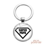 Porte-Clé Super Papa pour un cadeau unique