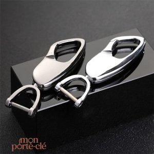 Porte-clé durable en acier pour un usage quotidien