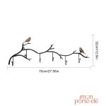 Porte-Clé mural design inspiré de la nature