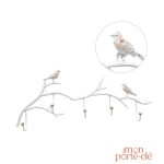 Porte-Clé mural artistique avec finition soignée