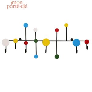 Porte-clé mural pratique et esthétique