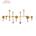 Porte-clé mural chic pour l'entrée