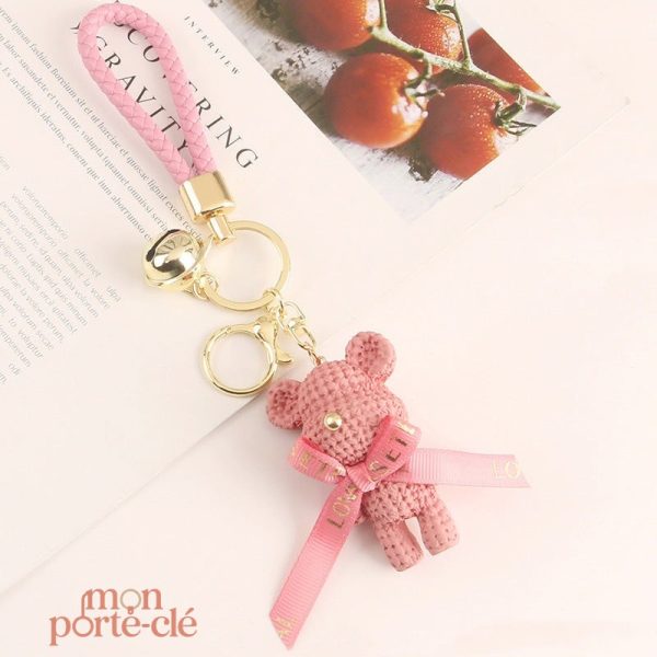 Porte-clé femme moderne avec design unique et accrocheur