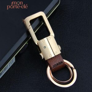 Porte-clé cuir Joli pour femme