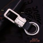 Porte-clé femme en cuir, parfait pour offrir