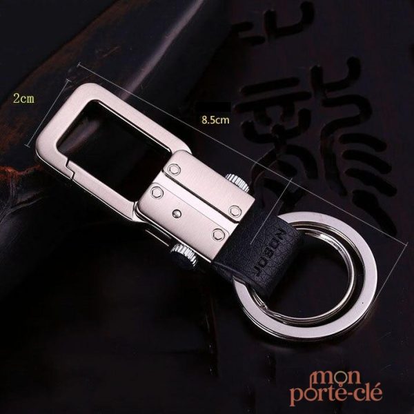 Porte-clé femme en cuir, parfait pour offrir