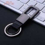 Accessoire cuir pour clés avec mousqueton