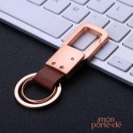 Mousqueton en cuir pour attacher vos clés