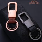 Accessoire clé cuir mousqueton robuste