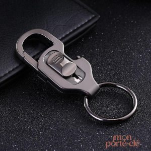 Porte-Clé Décapsuleur Le Mousqueton Luxury en acier