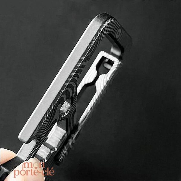 Porte-clé titane pour les passionnés d’outdoor