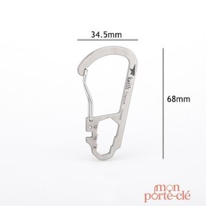 Porte-clé innovant, idéal pour un usage quotidien polyvalent