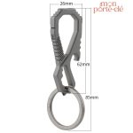 Mousqueton pratique pour une organisation efficace