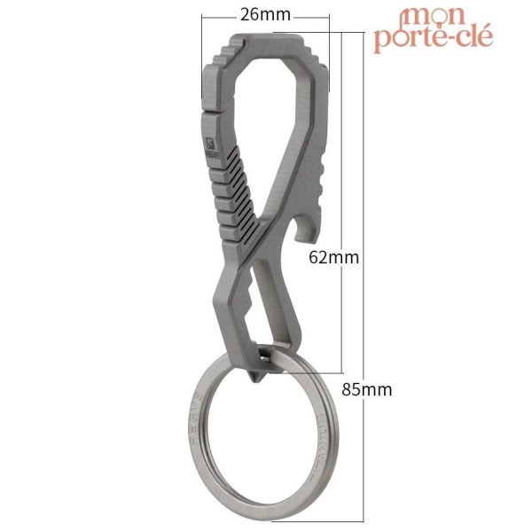 Mousqueton pratique pour une organisation efficace