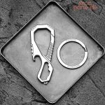 Porte-clé titane, accessoire polyvalent et utile