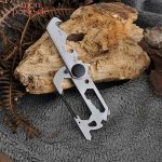 Porte-clé en acier, accessoire pratique et utile