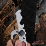 Outil de poche, porte-clé en acier polyvalent