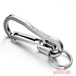 Mousqueton personnalisé pour porte-clé unique