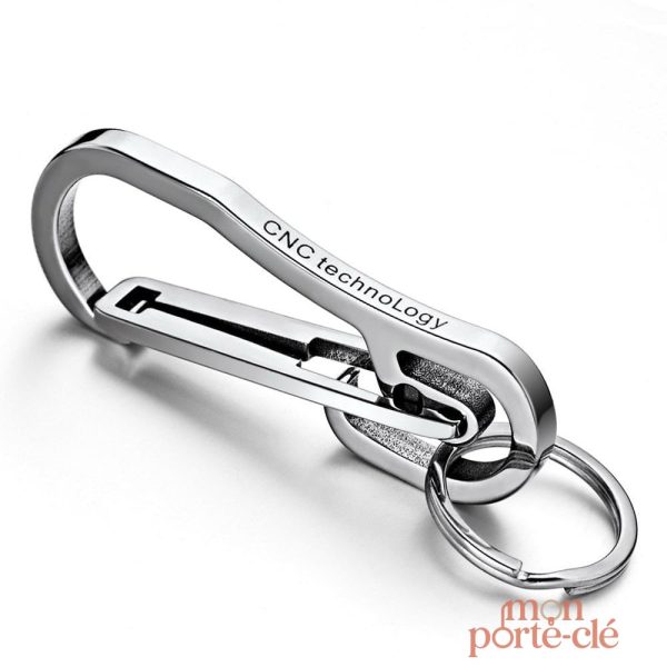 Mousqueton personnalisé pour porte-clé unique