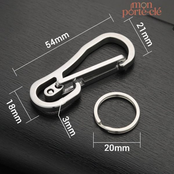 Mousqueton customisé, l'allié de vos clés au quotidien