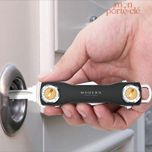 Organisateur de clés compact, idéal pour le transport