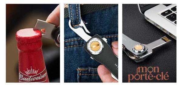 Porte-clés fonctionnel, pour éviter les clés égarées