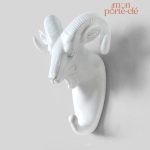 Support mural amusant pour clés et accessoires