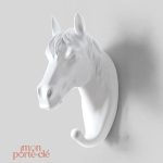 Patère décorative pour clés avec animaux