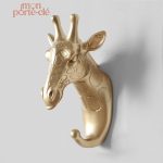 Porte-clés mural original avec motifs d'animaux