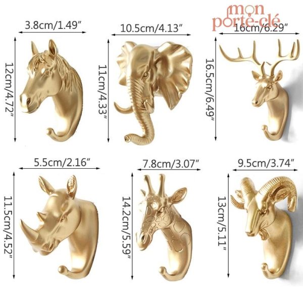 Porte-Clé Mural La Patère Animaux - vue 11