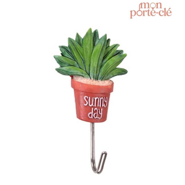 Support mural pour clés cactus