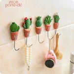 Porte-clé cactus, objet déco pratique