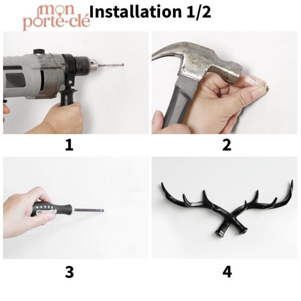 Patère en bois pour un rangement pratique