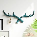 Porte-clé mural original en bois