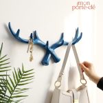 Porte-clé en bois inspiré de la nature