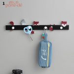 Patère murale moderne pour adolescents