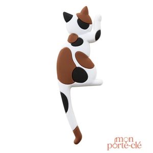 Accroche-clés mural chat pour maison