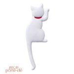 Porte-clé mural design chat pour décor