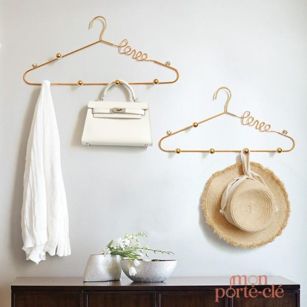 Porte-clé mural décoratif pour entrée ou couloir