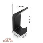 Rangement mural pratique pour clés et accessoires